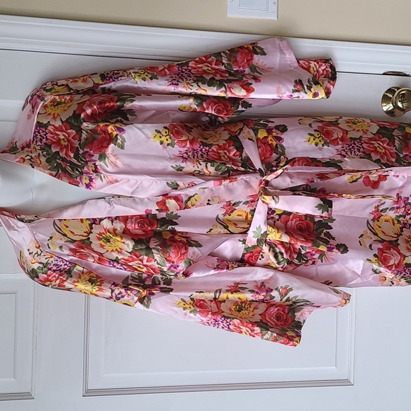 Floral Robe Y2k - Picture 3 of 6